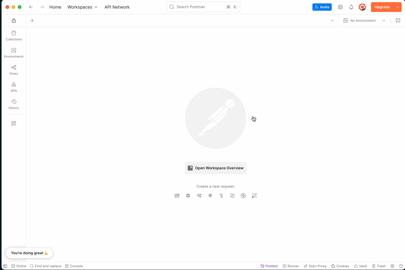 Postman Import API